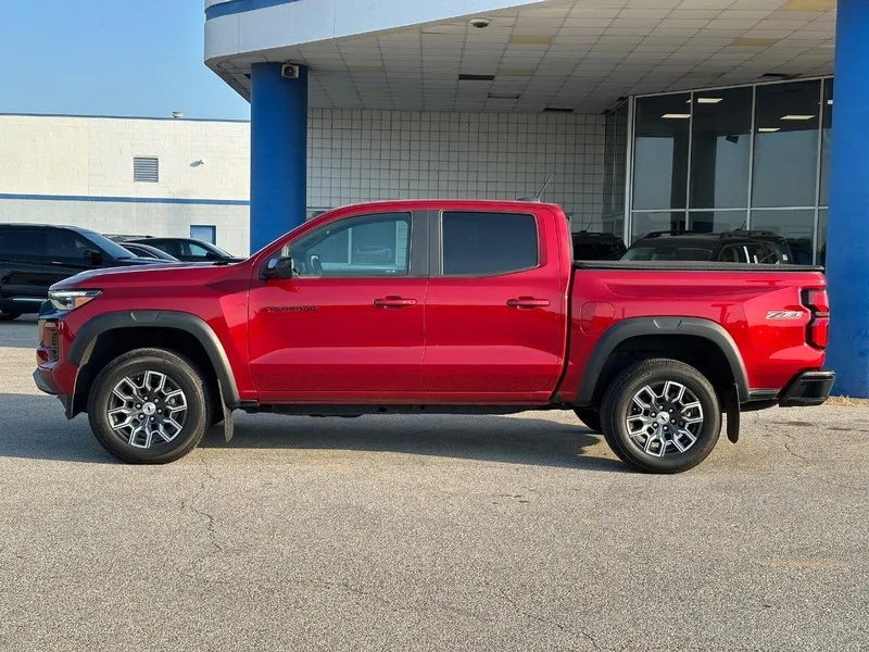 Certified Used 2023 Radiant Red Chevrolet 4WD Crew Cab Z71 image 2