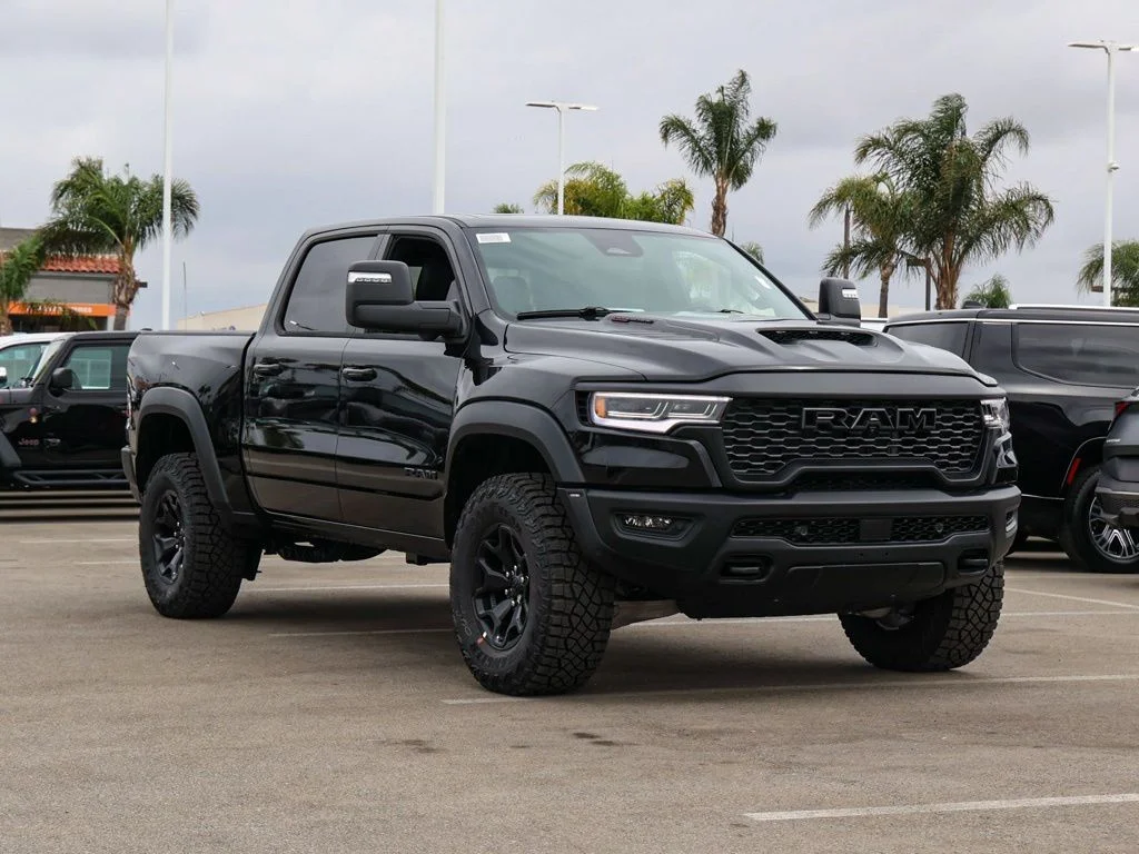 New 2026 Diamond Black Crystal Pearl-Coat Exterior Paint RAM RHO image 1