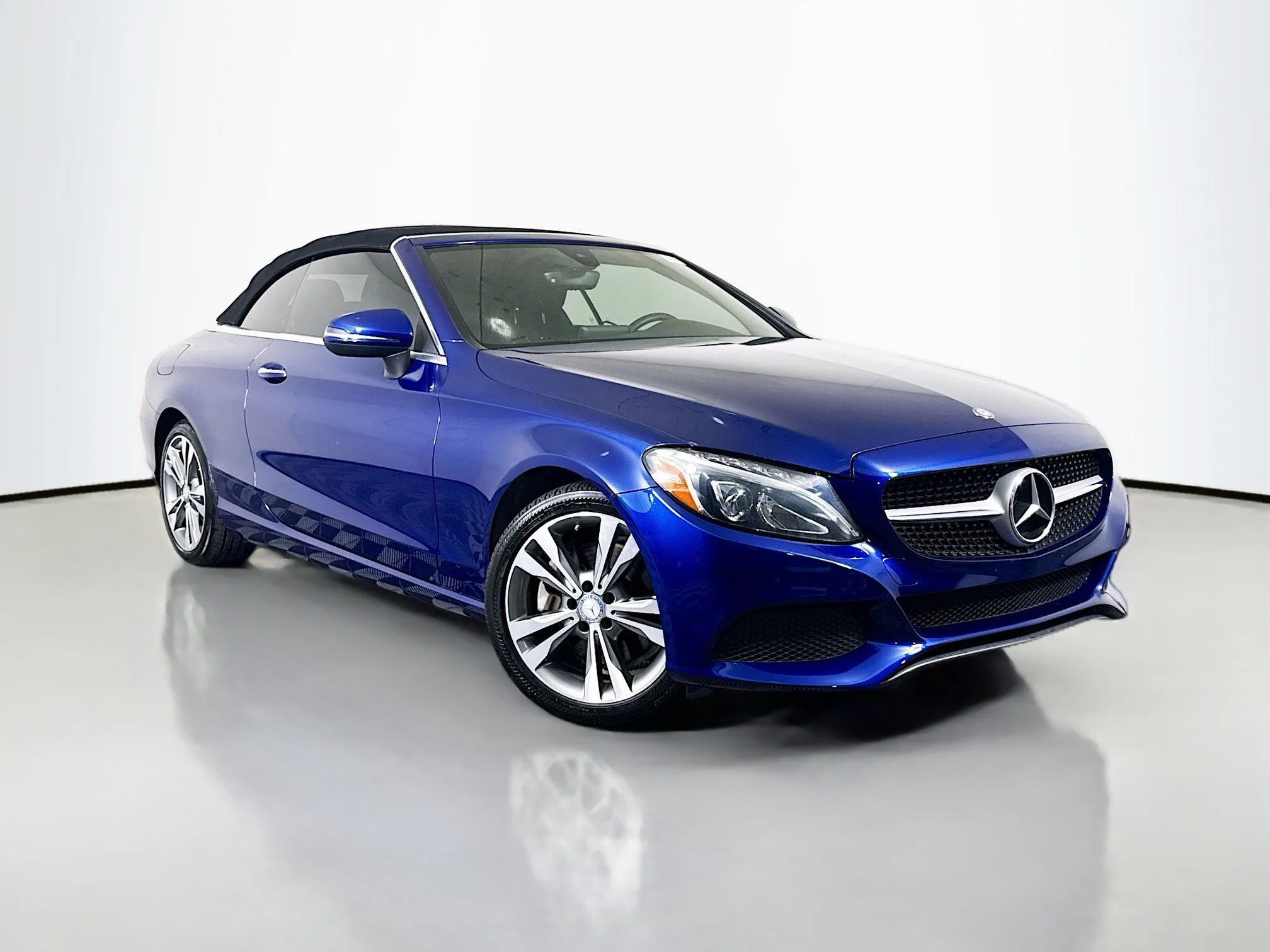 Used 2017 Brilliant Blue Metallic Mercedes-Benz C 300 image 1