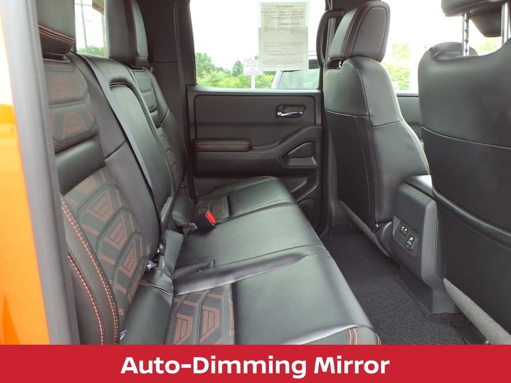 Used 2025 Afterburn Orange Nissan PRO-4X premium W/LEATHER, SUNROOF & ONLY 5k MILES! image 30