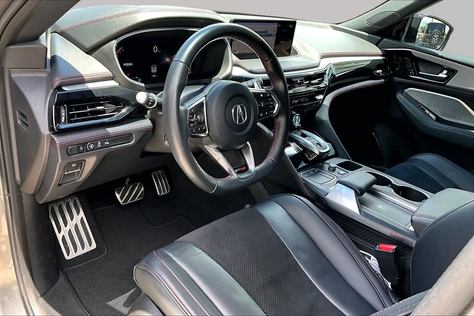 Used 2022 Liquid Carbon Metallic Acura Type S image 18