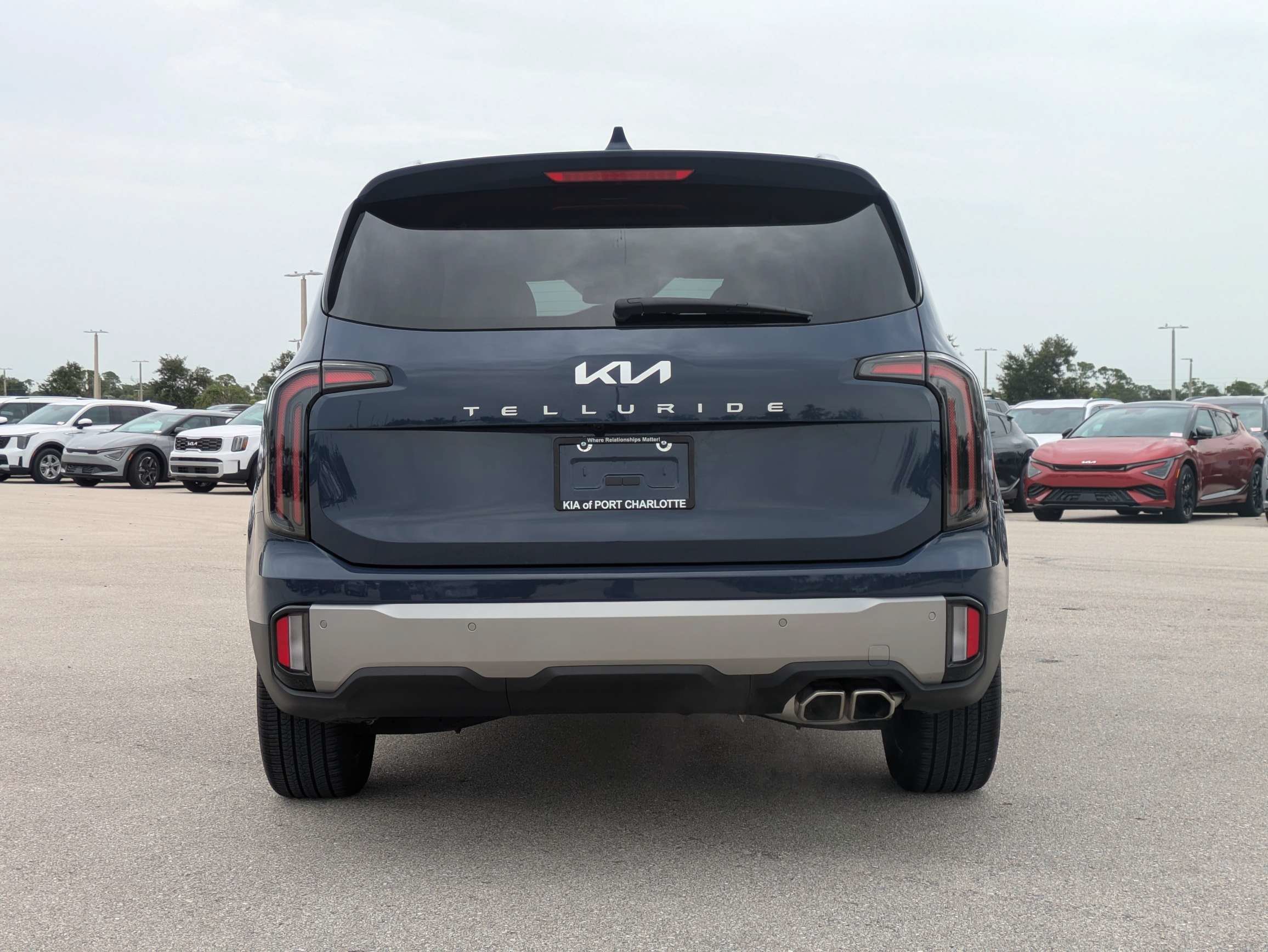 Certified Used 2025 Midnight Lake Blue Kia EX image 6