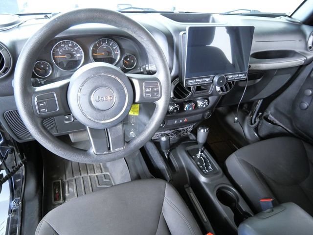 Used 2017 Black Jeep Unlimited Sport image 3