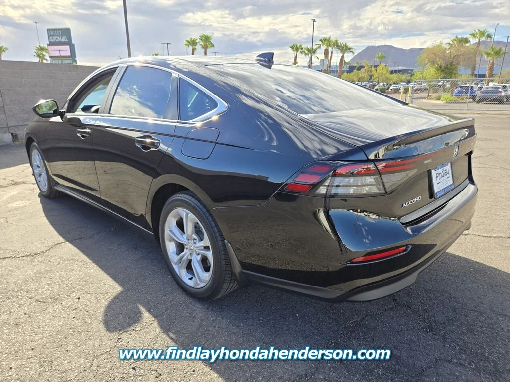 Certified Used 2025 Crystal Black Pearl Honda LX image 4
