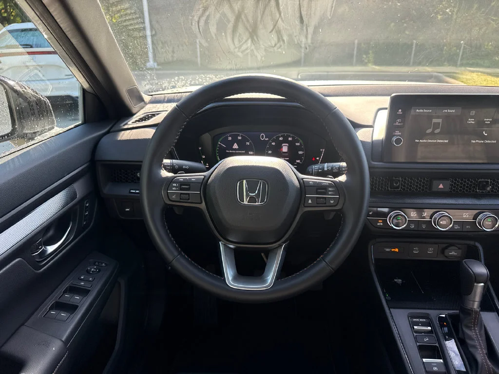 Certified Used 2026 Solar Silver Metallic Honda 2WD Sport-L Hybrid image 21