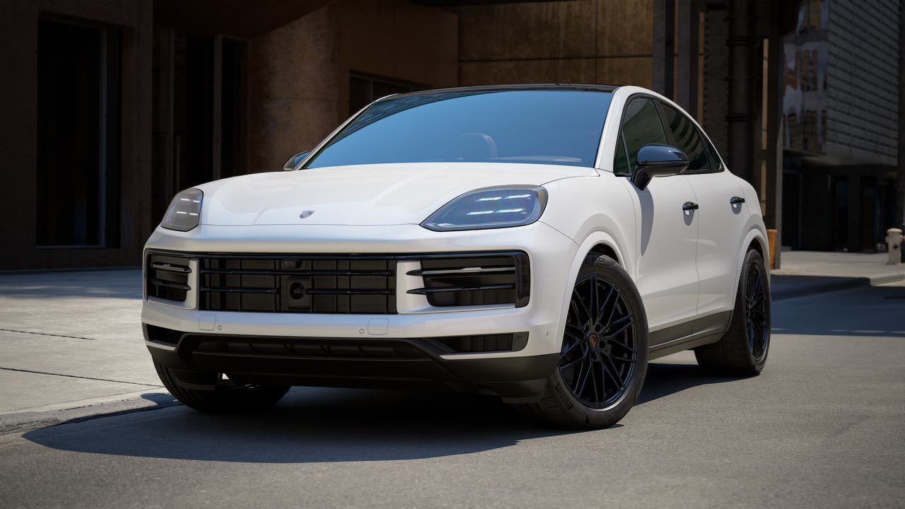 New 2027 Carrara White Metallic Porsche Coupe image 1