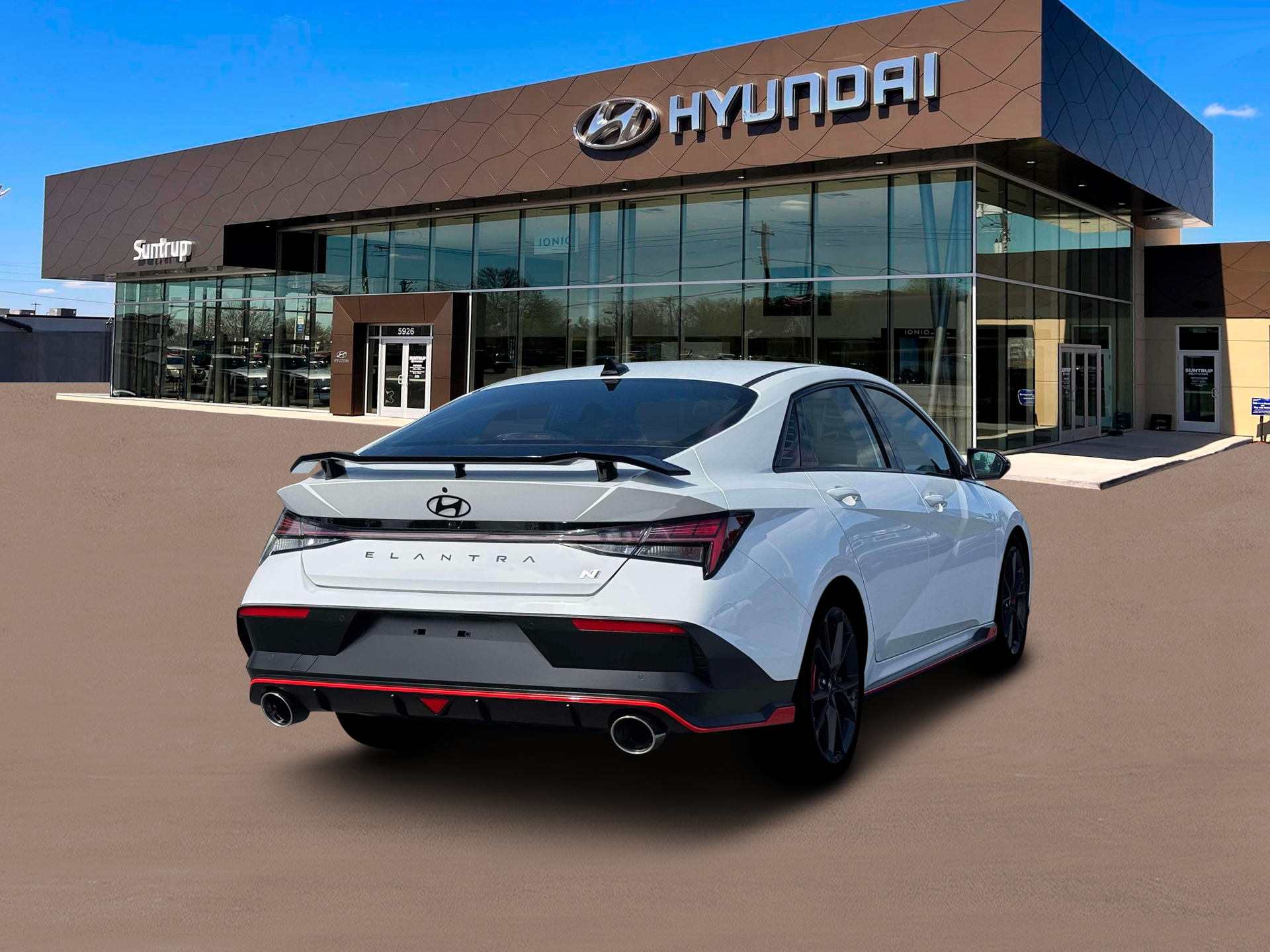 New 2026 Atlas White Hyundai Sedan image 7