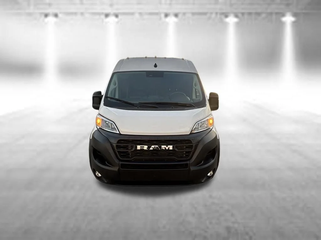 Used 2025 Bright White Clearcoat Ram High Roof image 10