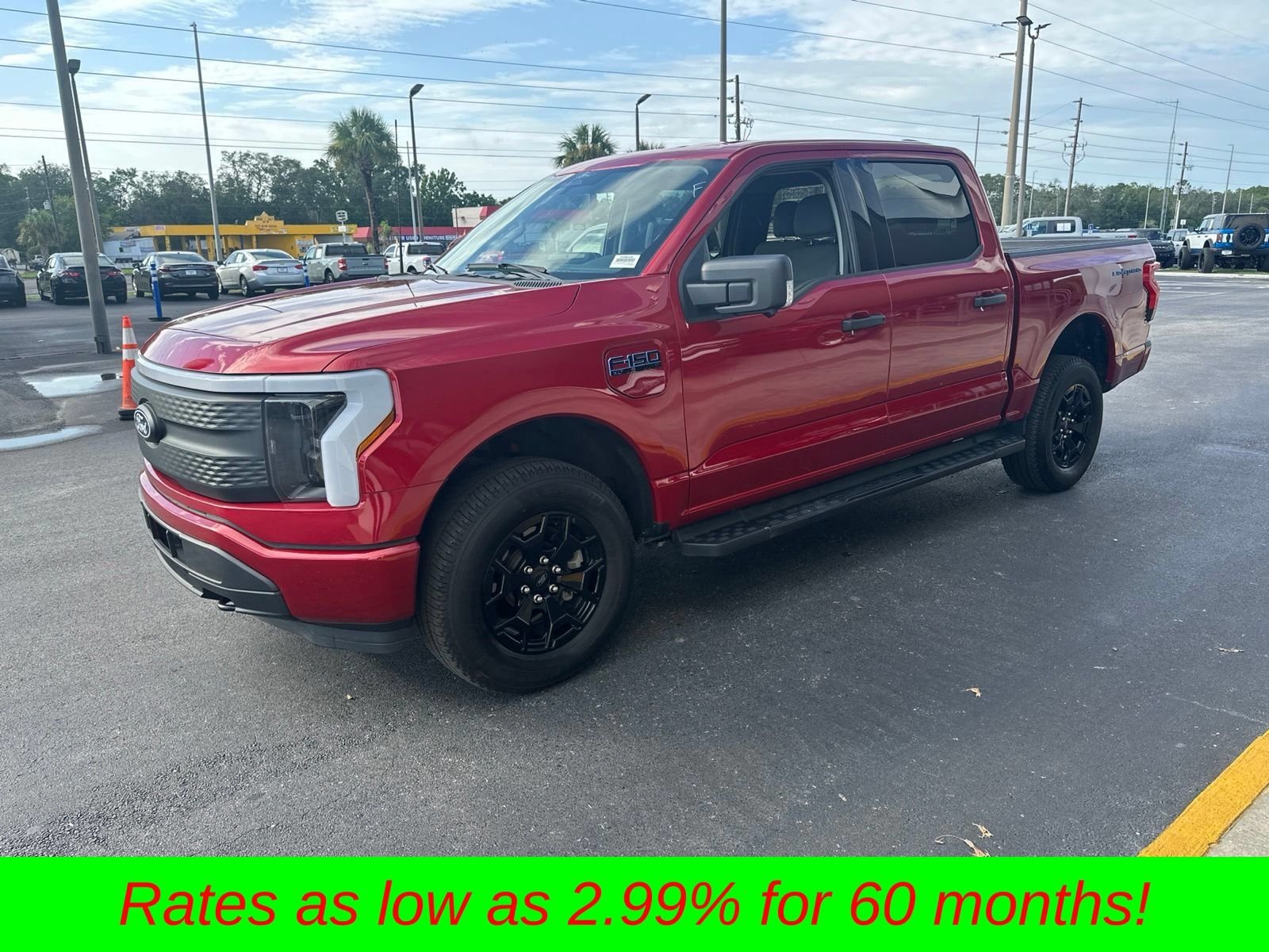 Certified Used 2025 Red Metallic Ford XLT image 9