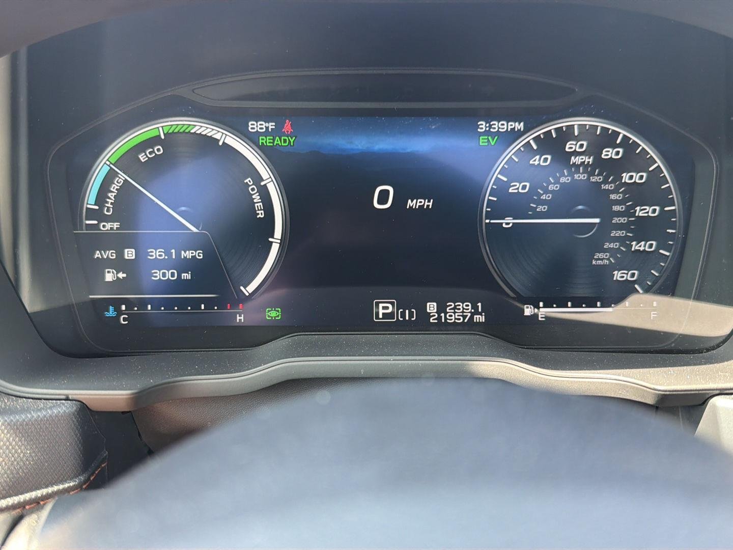 Used 2025 Crystal White Pearl Subaru Touring Hybrid image 9