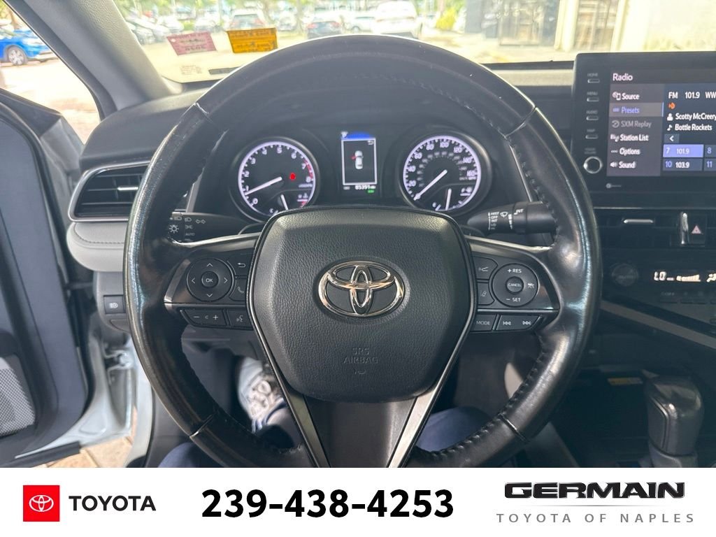 Used 2023 White Toyota SE image 14