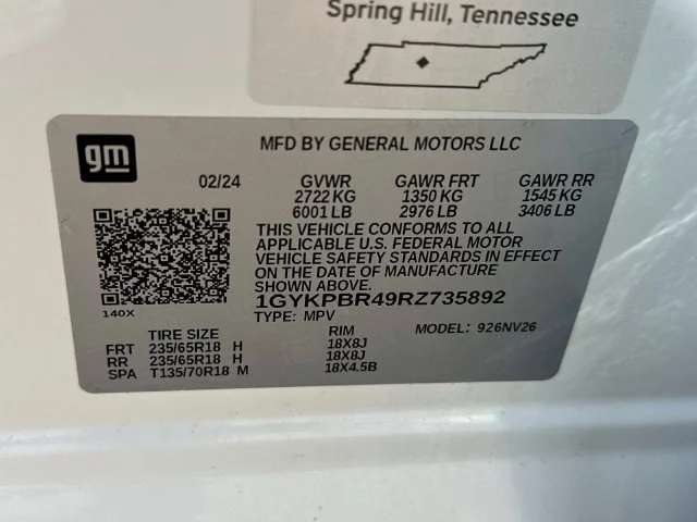 Certified Used 2024 White Cadillac Luxury image 22