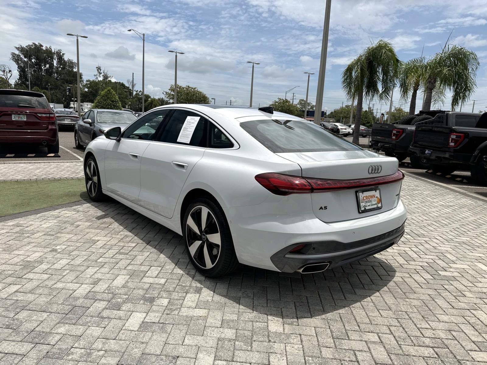 Used 2025 Glacier White Metallic Audi 2.0T Premium Plus image 4