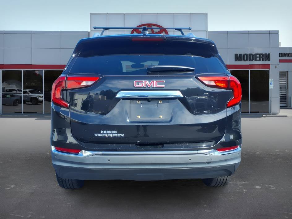 Used 2019 Ebony Twilight Metallic GMC SLT image 4
