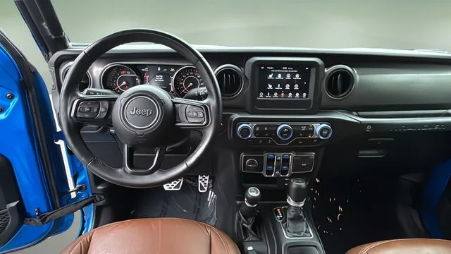 Used 2022 Blue Jeep Unlimited Sport S image 10