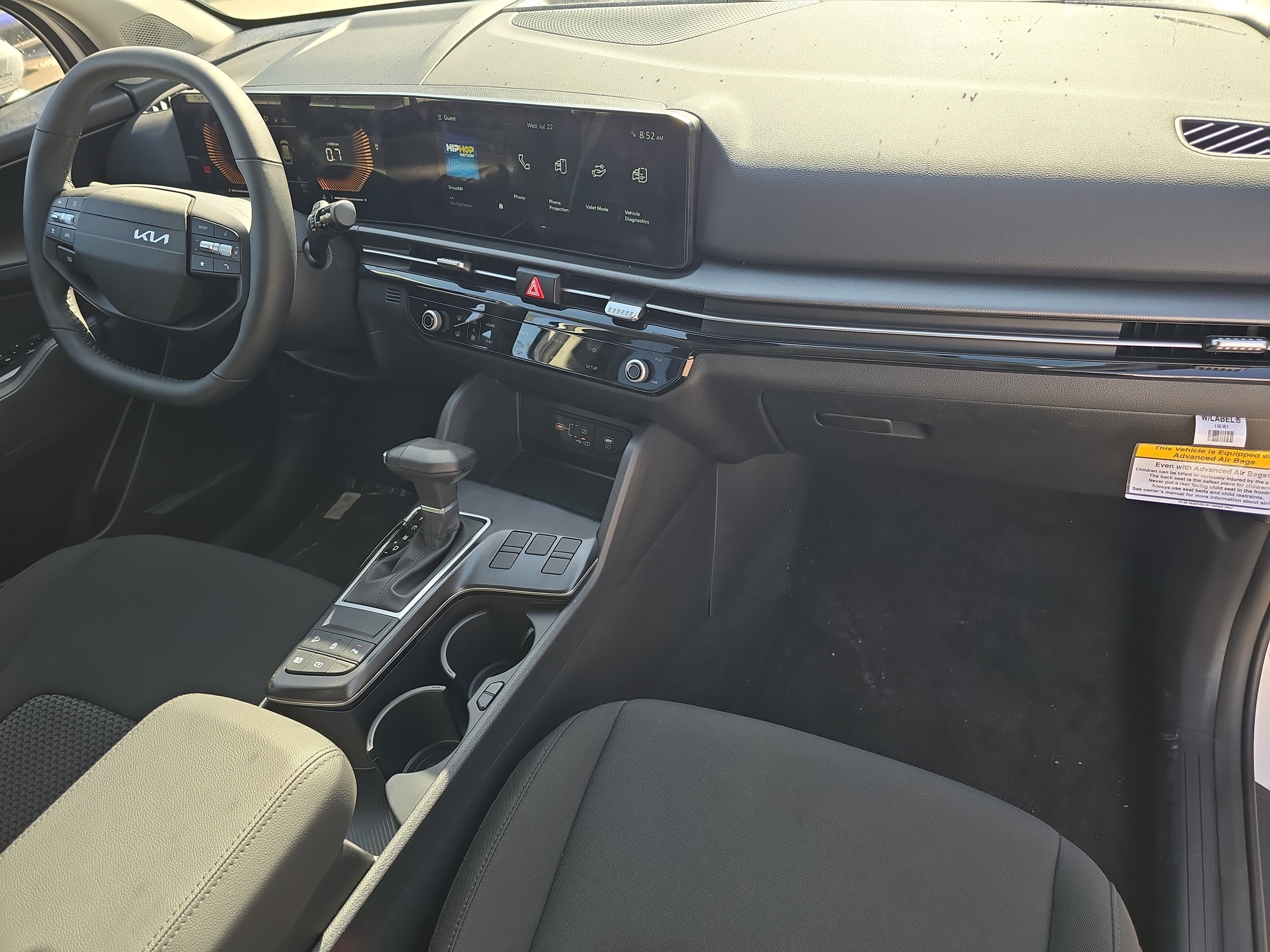 New 2026 Glacial White Kia LX image 11