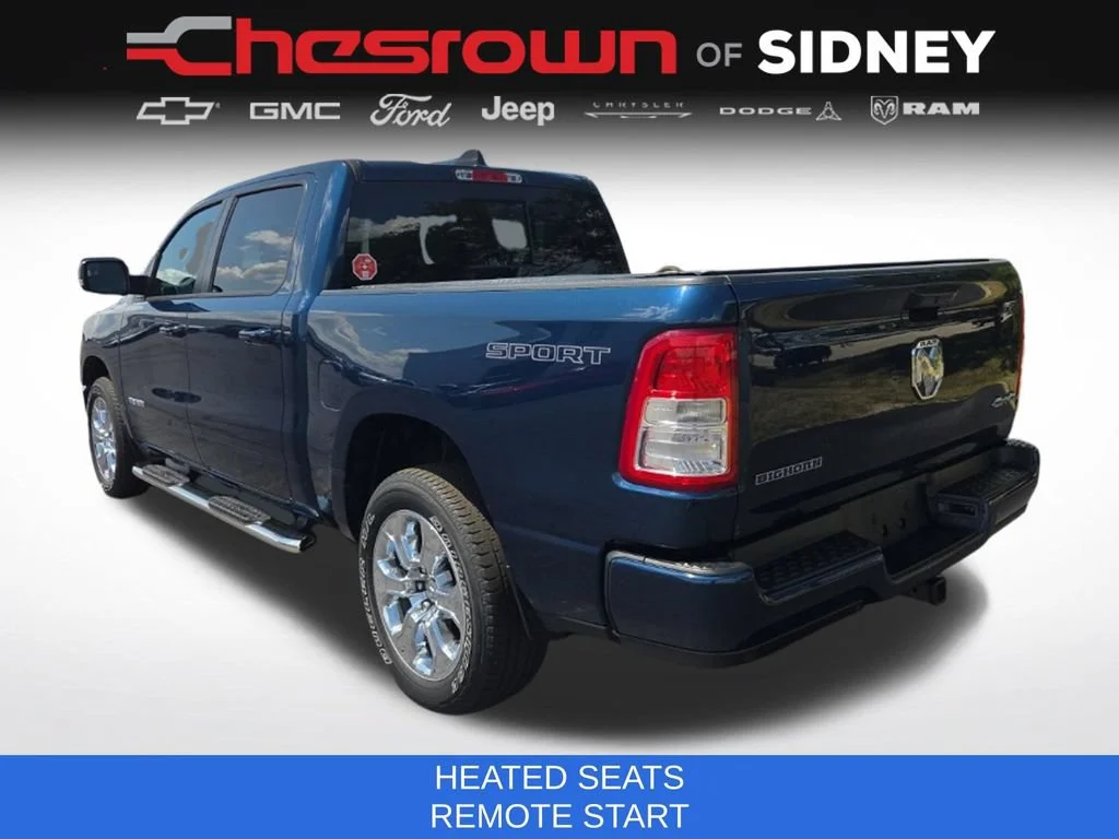 Used 2023 Patriot Blue Pearlcoat Ram Big Horn image 7