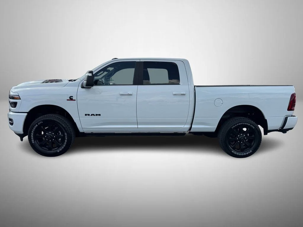 New 2026 Bright White Clear-Coat Exterior Paint RAM Laramie image 6