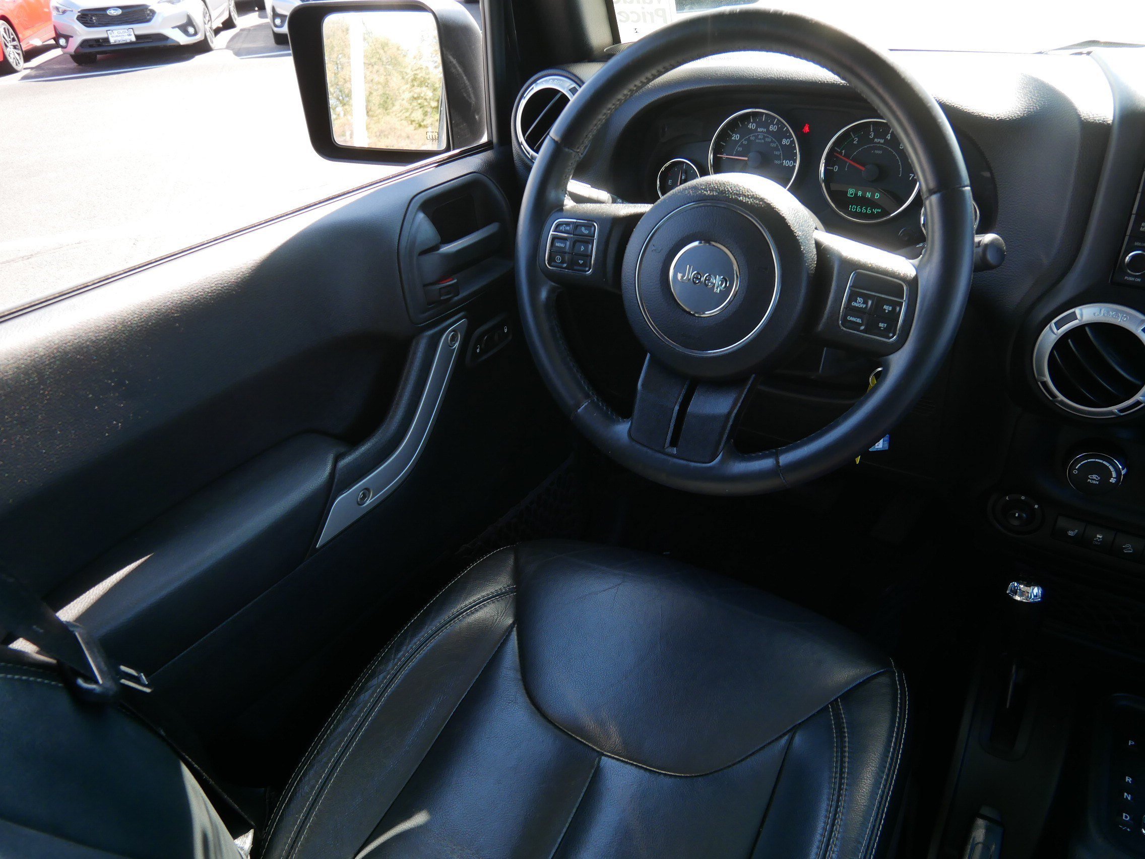 Used 2015 Black Clearcoat Jeep Rubicon image 9