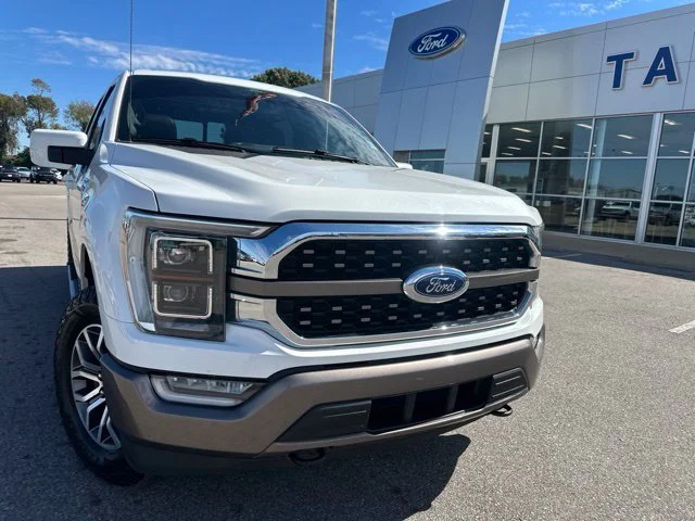 Used 2021 Star White Ford King Ranch image 5