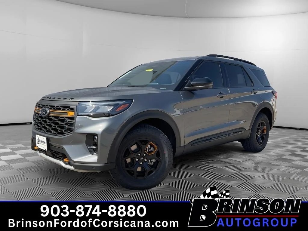 New 2026 Carbonized Gray Metallic Ford Tremor® image 1