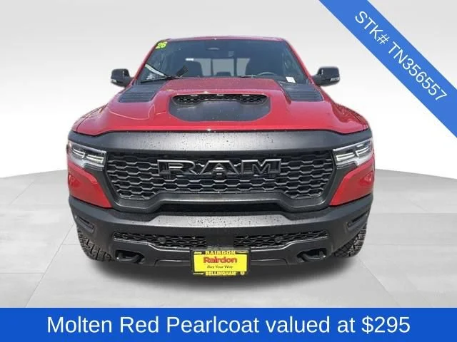 New 2026 Molten Red Pearl-Coat Exterior Paint RAM RHO image 2