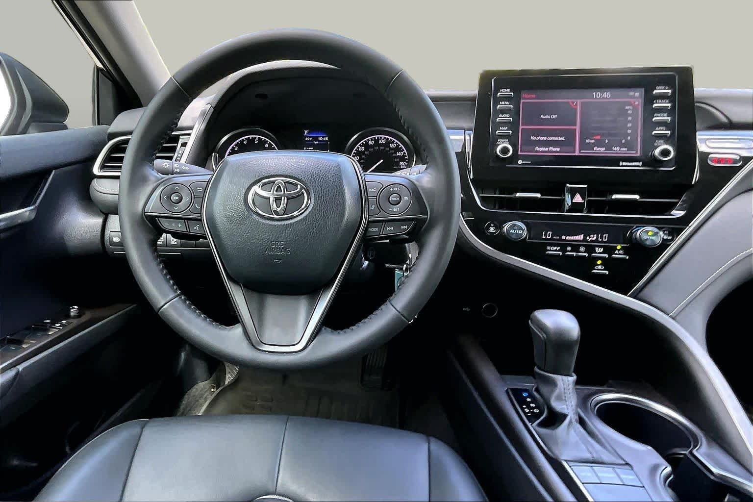 Used 2024 Midnight Black Metallic Toyota SE image 6