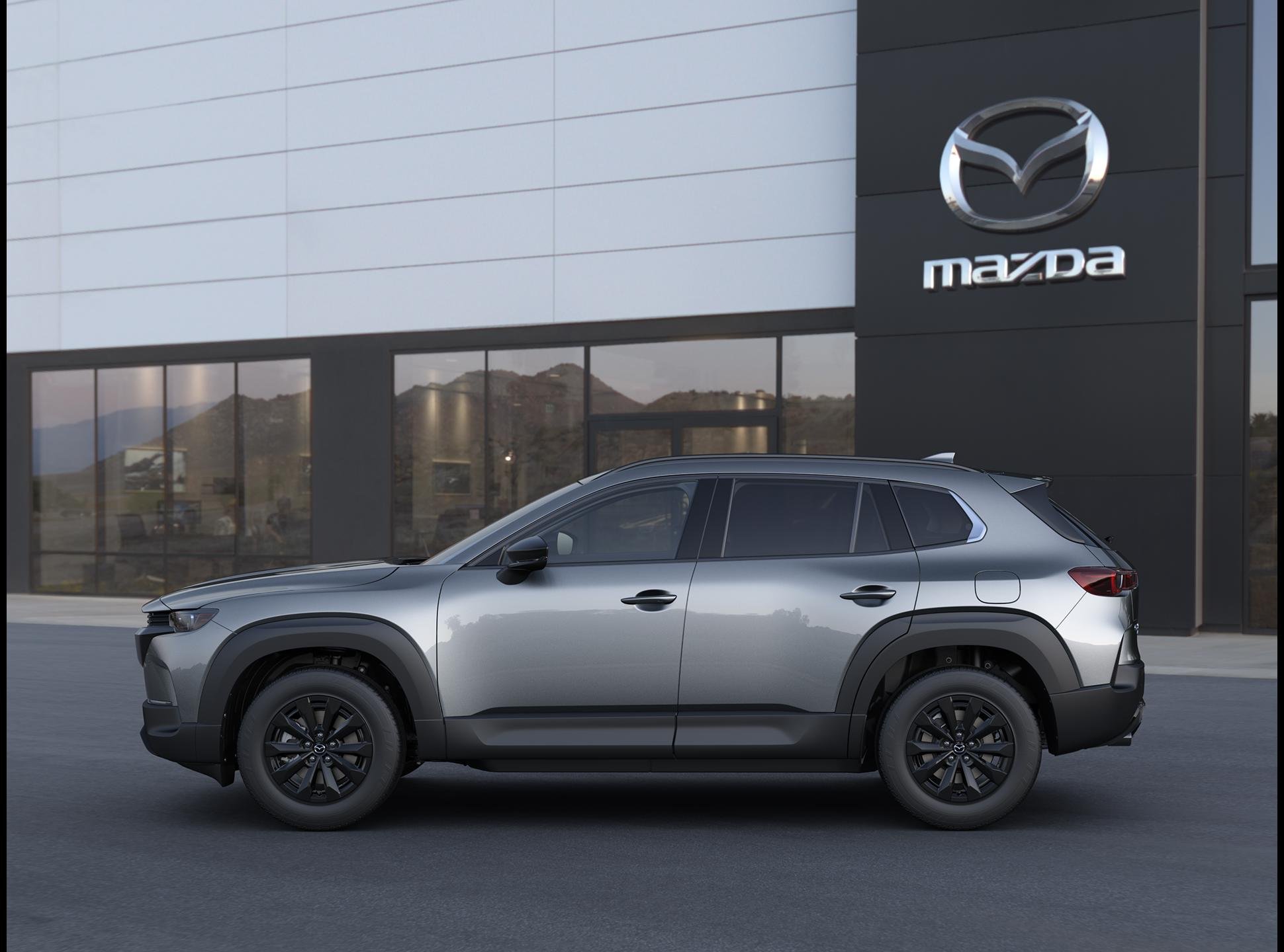 New 2026 Machine Gray Metallic Mazda Premium AWD image 3