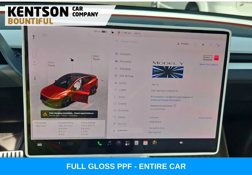 Used 2026 Red Tesla Performance image 4