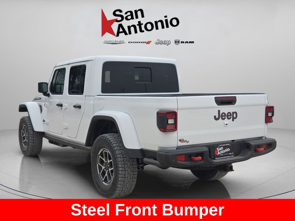 New 2026 Bright White Clear-Coat Exterior Paint Jeep Rubicon X image 12