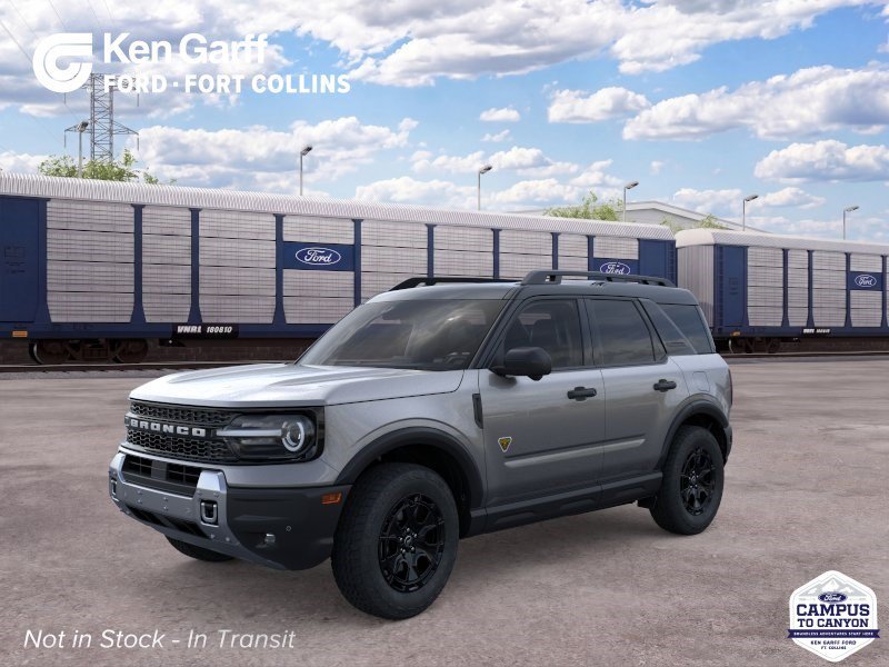 New 2026 Carbonized Gray Metallic Ford Badlands image 1