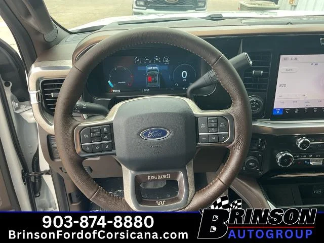 New 2026 Star White Metallic Tri-Coat Ford F-250® King Ranch® image 43