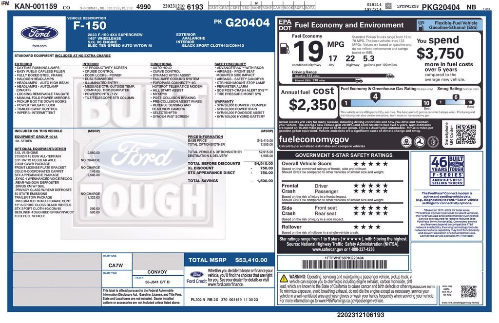 1FTFW1E58PKG20404