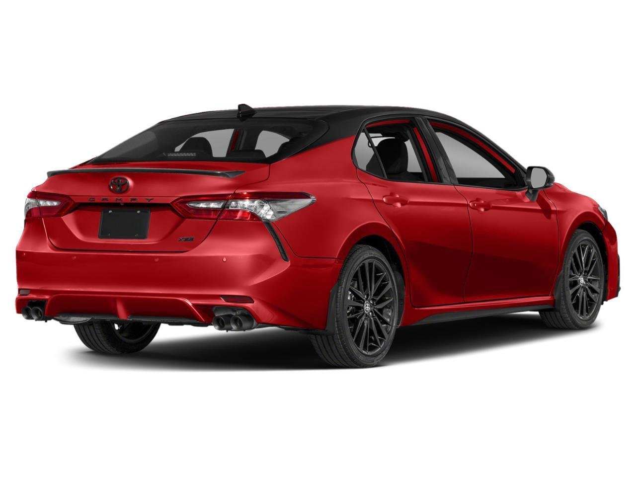 Used 2021 Supersonic Red w/Midnight Black Metallic Roof Toyota XSE image 12