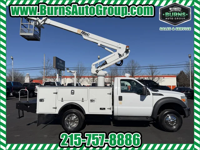 2016 Ford F450 V-10 Altec AT235P 40ft Cable Placer Bucket 