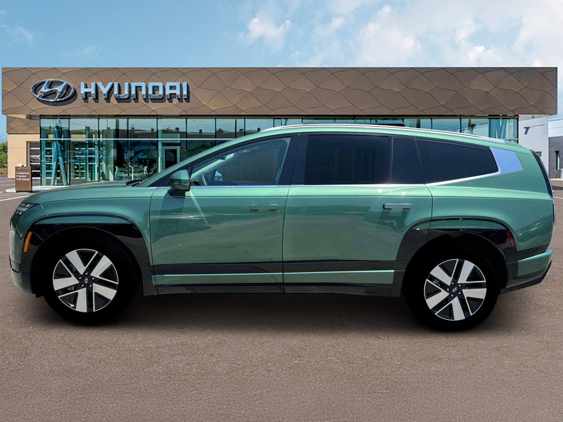 New 2026 Green Hyundai SEL image 3