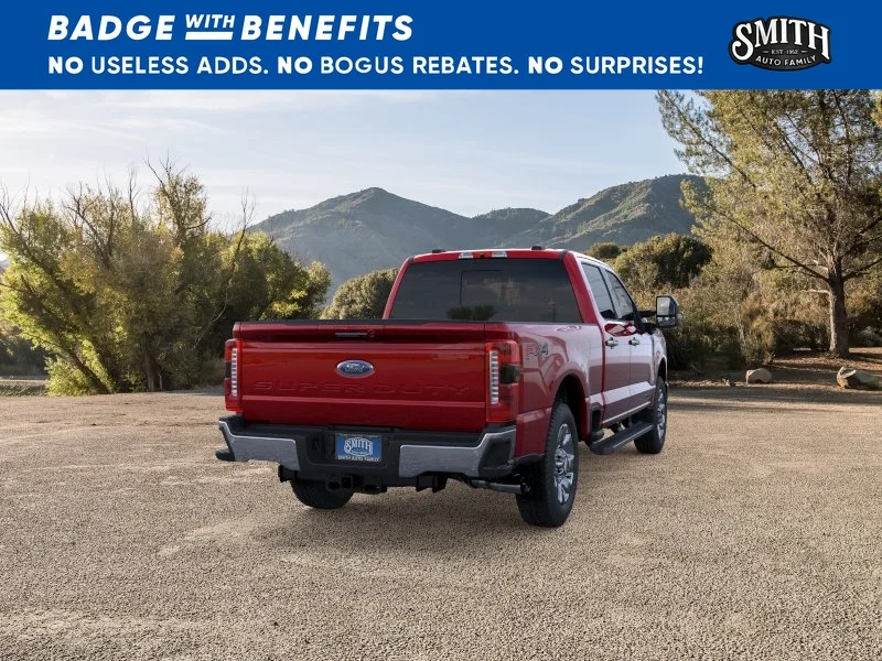 New 2026 Ruby Red Metallic Tinted Clearcoat Ford F-250® Lariat® image 9