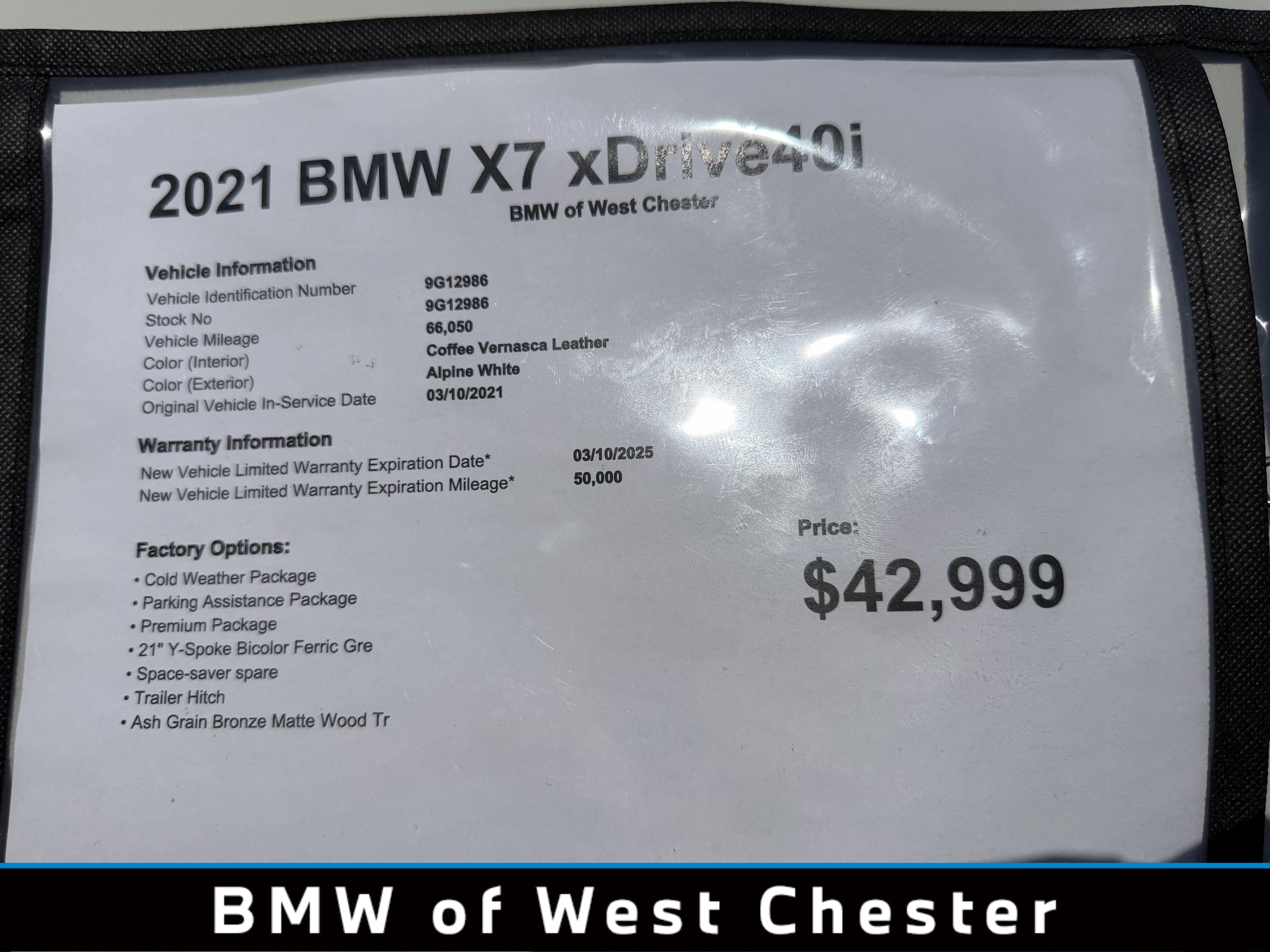 2021 BMW X7 xDrive40i's photo
