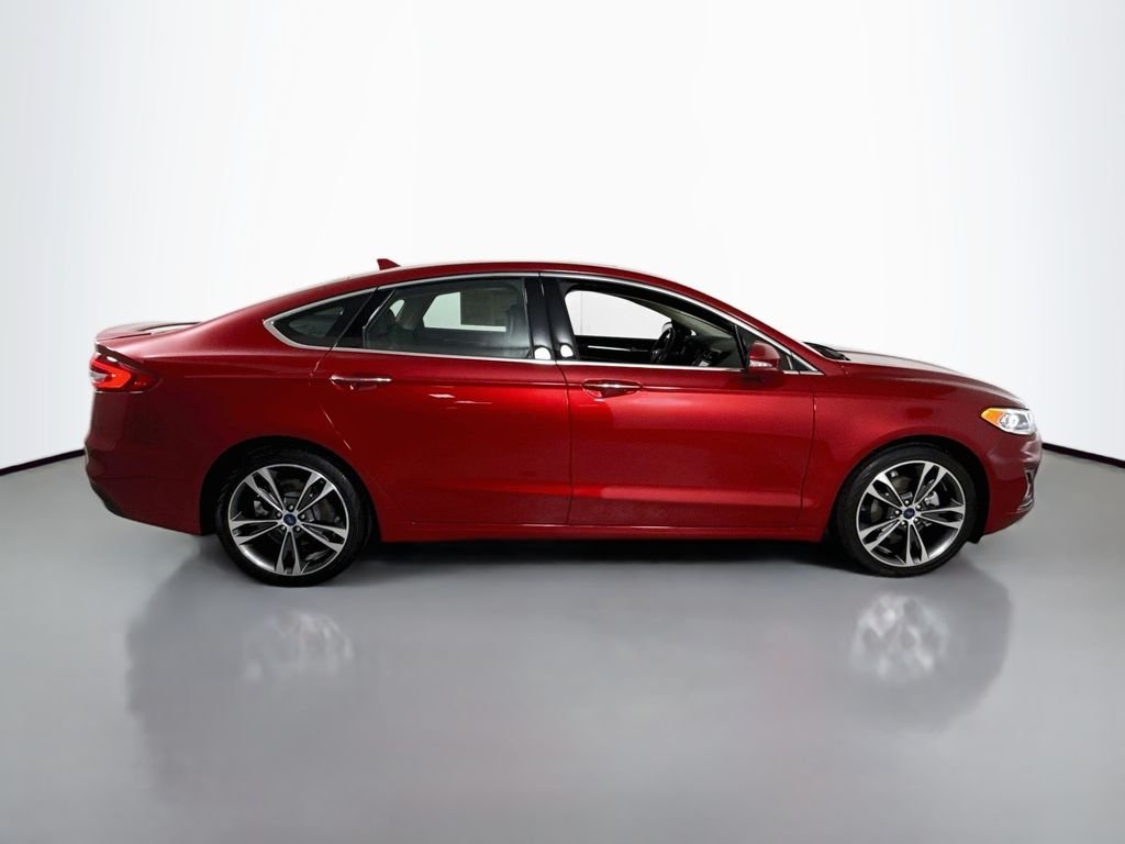 Used 2020 Rapid Red Metallic Tinted Clearcoat Ford Titanium image 8