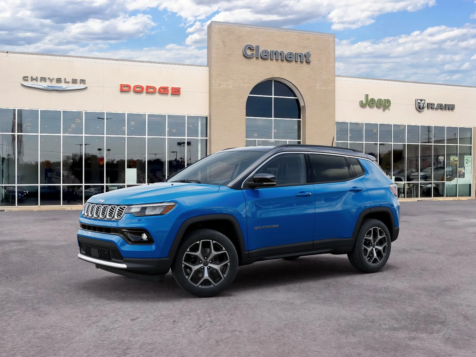 New 2026 Hydro Blue Pearl-Coat Exterior Paint Jeep Limited image 31