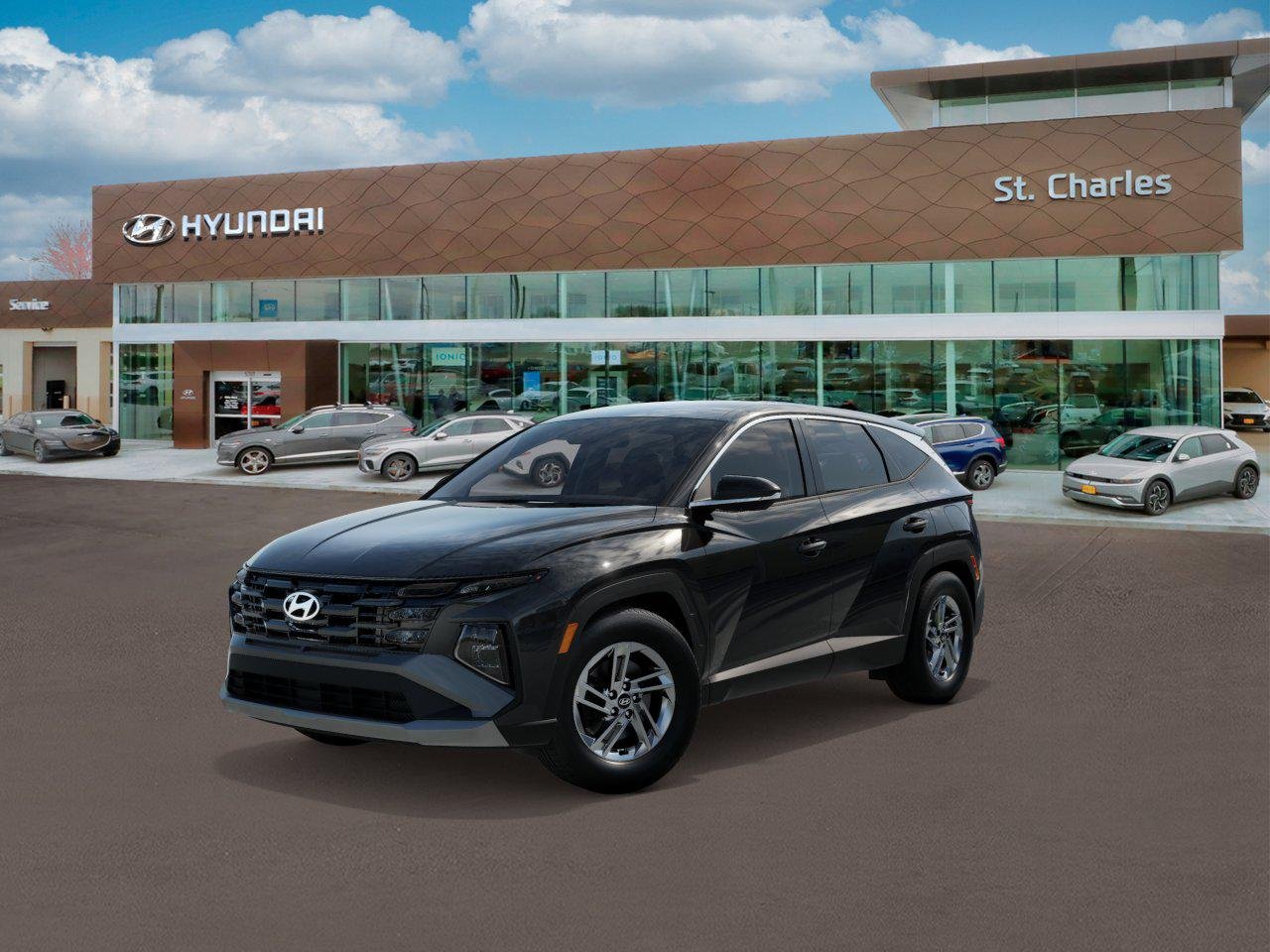 New 2026 Black Hyundai SE FWD image 1