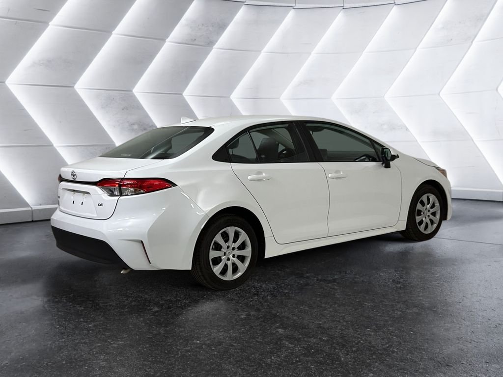 Used 2023 White Toyota LE image 4