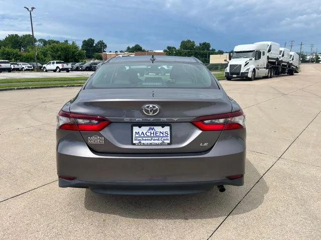 Used 2021 Gray Toyota LE image 4