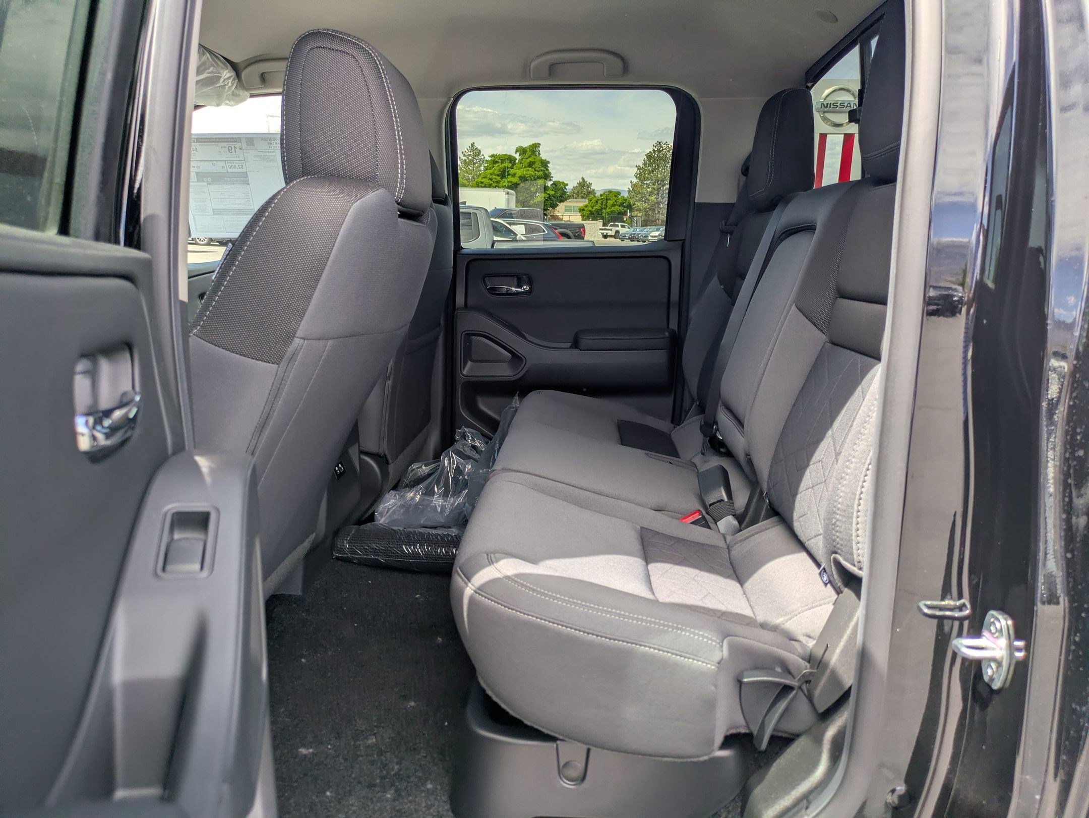 New 2026 Super Black Nissan Crew Cab SV Long Bed image 14