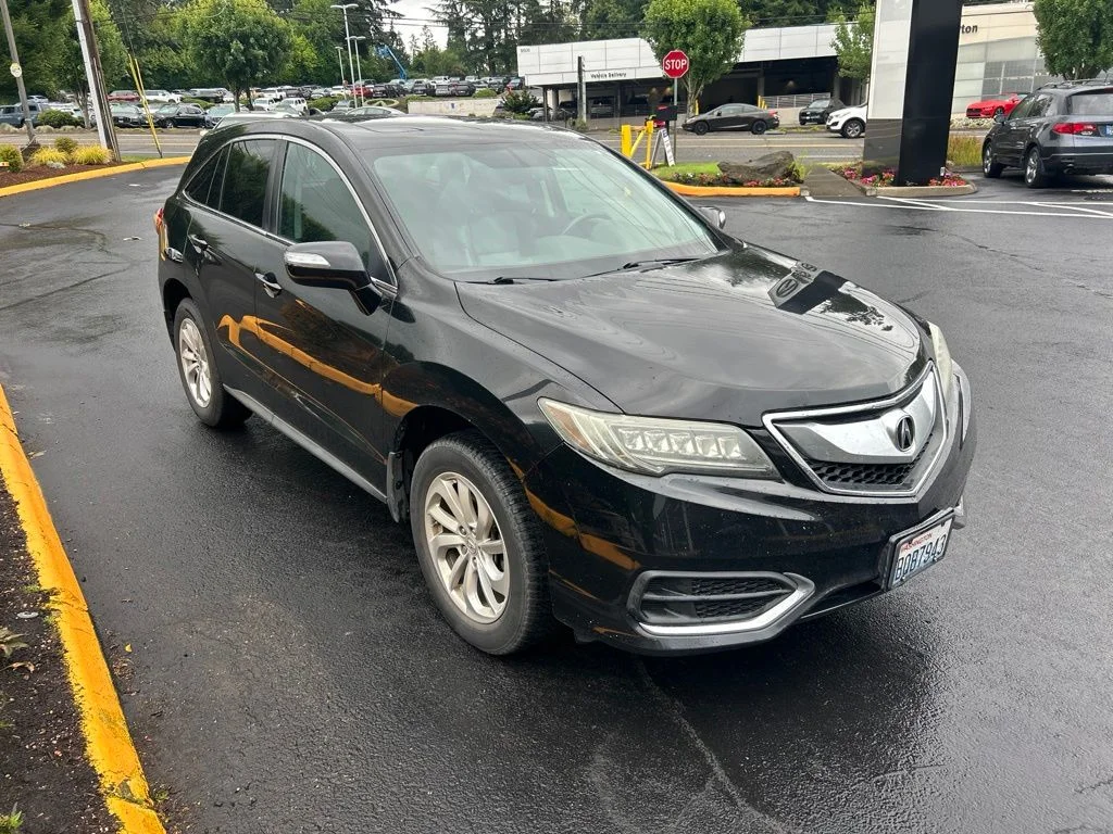Used 2016 Crystal Black Pearl Acura RDX image 2