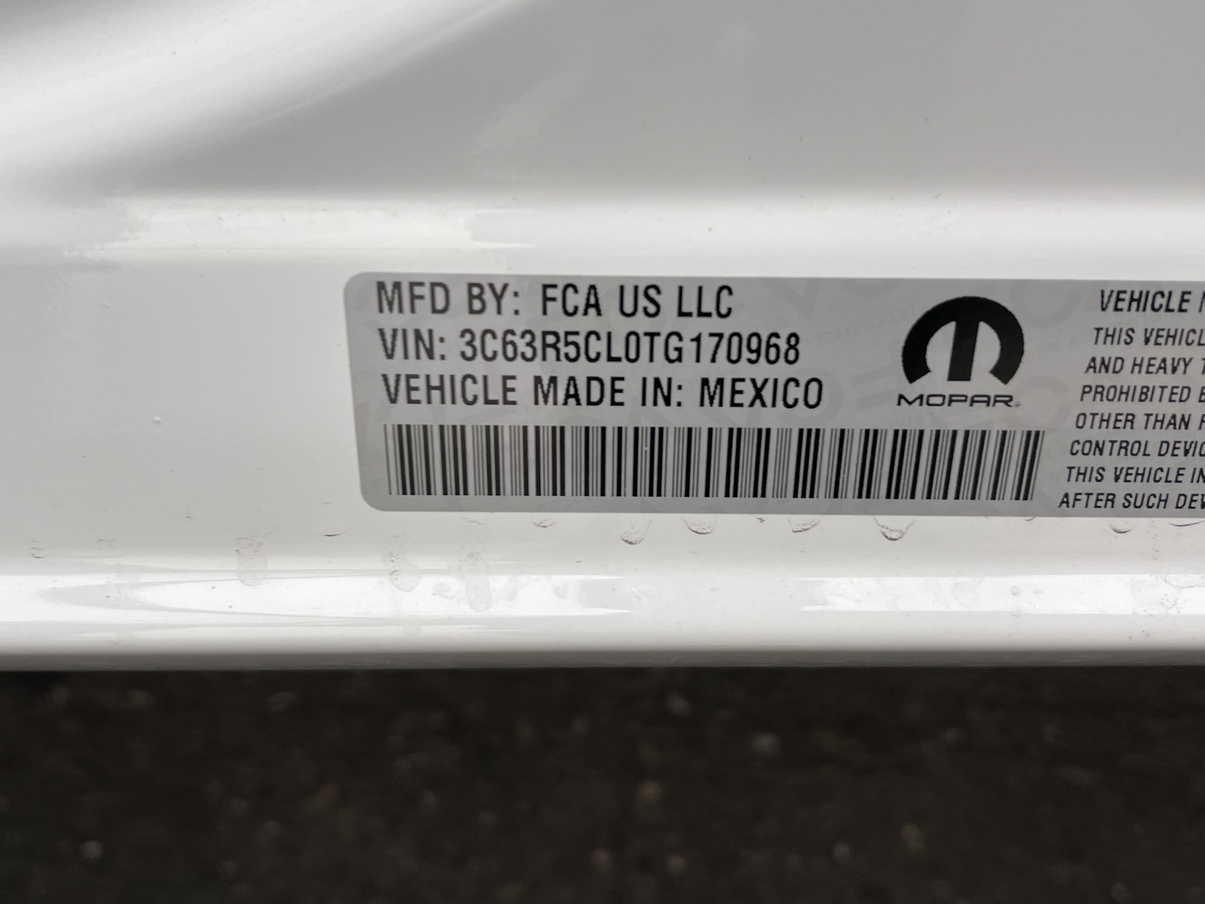 New 2026 Bright White Clear-Coat Exterior Paint RAM Tradesman image 42