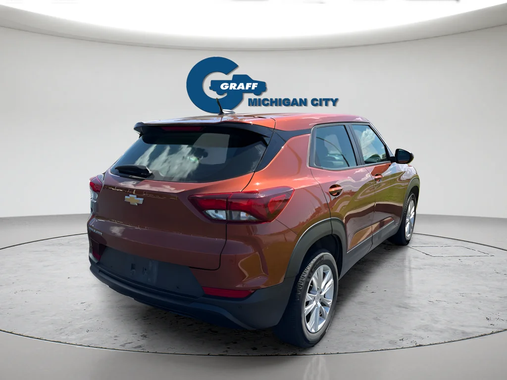 Used 2021 DARK COPPER METALLIC Chevrolet LS image 4