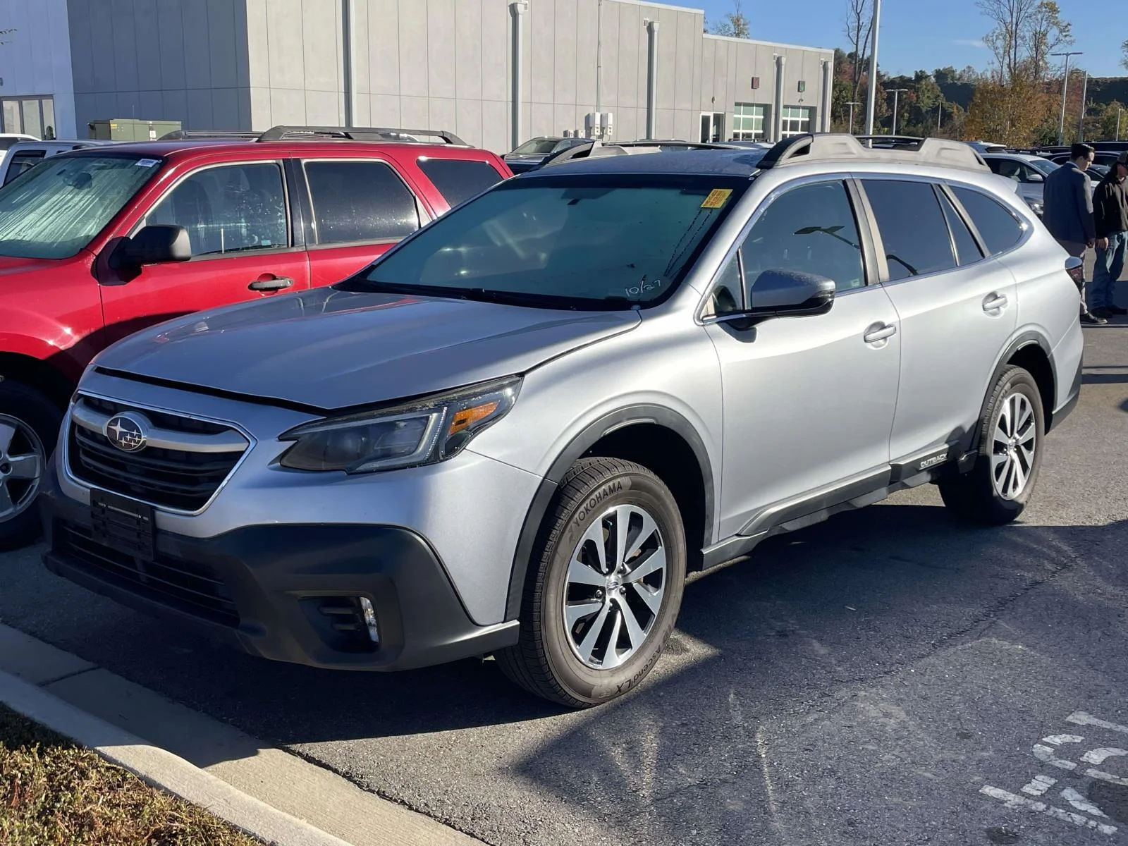 Used 2020 Ice Silver Metallic Subaru Premium image 2