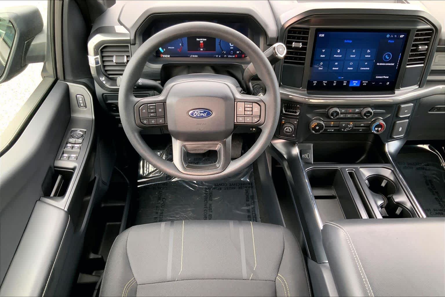 Used 2025 Agate Black Metallic Ford STX image 10