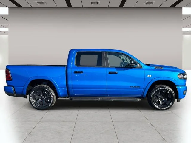New 2026 Hydro Blue Pearl-Coat Exterior Paint RAM Big Horn/Lone Star image 2